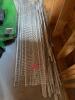 White Wire Closet Shelving Lot with Mounting Hardware - 2