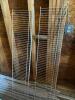 White Wire Closet Shelving Lot with Mounting Hardware - 7