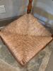 Antique Corner Chair With Reed Seat - 3