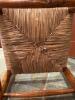Antique Corner Chair With Reed Seat - 4