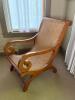 Cane Seat Lounge Chair - 4