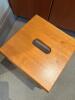 Wooden Step Stool with Handle Opening - 2