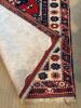 Hand-Knotted Wool Rug in Geometric Pattern - 3