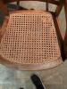Antique Cane Back and Seat Wooden Rocking Chair - 2