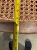 Antique Cane Back and Seat Wooden Rocking Chair - 9