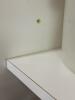 White Laminate Storage Cabinet & Contents - 5