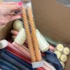 Assorted Candle D&eacute;cor Lot with Terracotta, Glass Holders and Candles - 9