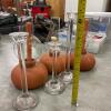 Assorted Candle D&eacute;cor Lot with Terracotta, Glass Holders and Candles - 13