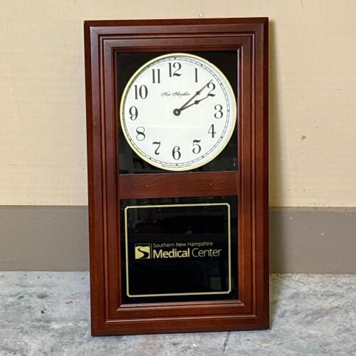 New Hampshire Clocks Lincoln Wall Clock with Plaque