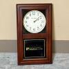 New Hampshire Clocks Lincoln Wall Clock with Plaque