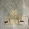 Brookstone Leather Work Apron with Tool Pockets