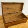 Trio of Small Vintage Storage Boxes - Metal and Wooden - 3