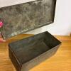 Trio of Small Vintage Storage Boxes - Metal and Wooden - 5