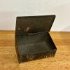 Trio of Small Vintage Storage Boxes - Metal and Wooden - 7