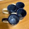 Four Signed Ceramic Moose Mugs - 4