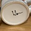 Four Signed Ceramic Moose Mugs - 9