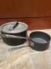 Commercial Aluminum Sauce Pans with Lids