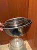 Duralex and Pyrex Glass Mixing Bowls with Stainless Steel Bowls - 2