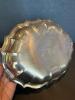 Chippendale Silverplated Serving Dish with Pair of Scalloped Silverplated Dishes - 6