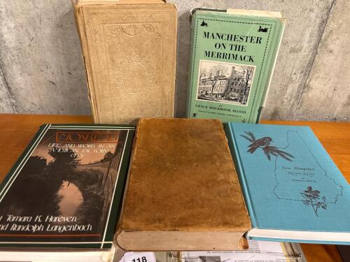Assorted New Hampshire and Local History Books