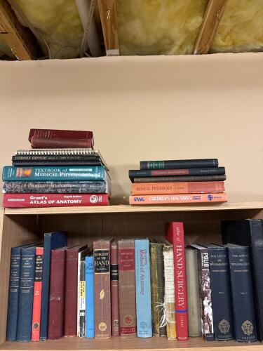 Large Lot of Vintage Medical Books