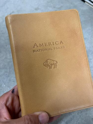 America National Parks and Destinations Leather-Bound Book