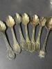 Assorted Bowls, Plates and Spoons, mostly Silverplated - 2
