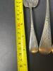Sterling Silver Spoons by Tifft & Moore with Floral Engraving - 4