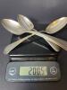 Sterling Silver Spoons by Tifft & Moore with Floral Engraving - 8