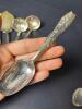 Assortment of Sterling Silver Souvenir and Serving Spoons - 5