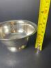 Pair of Small Sterling Silver Bowls, One by Shreve Crump & Low Co. - 12
