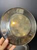 Sterling Silver Serving Tray and Small Plates - 3