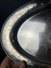 Sterling Silver Serving Tray and Small Plates - 9