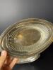 Pair of Oval Sterling Silver Serving Bowls - 2