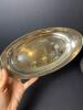 Pair of Oval Sterling Silver Serving Bowls - 9