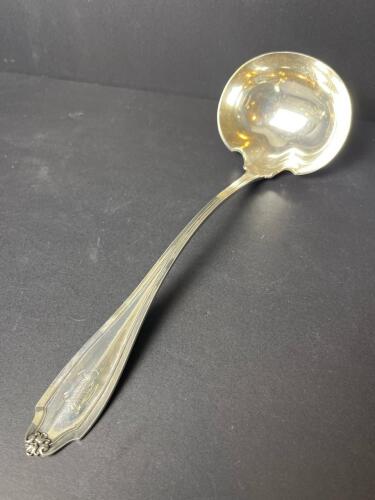 Sterling Silver Ornately Monogrammed Ladle