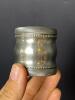 Sterling Silver Salt and Pepper Shakers, Napkin Ring, Sterling Foot - 9