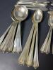 Larget Set of Sterling Silver Flatware by J. Lumsden & Son, Art Deco-Style - 2