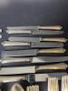 Larget Set of Sterling Silver Flatware by J. Lumsden & Son, Art Deco-Style - 4