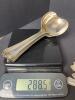 Larget Set of Sterling Silver Flatware by J. Lumsden & Son, Art Deco-Style - 16