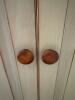 Two-Tone Wood Armoire in Country Style - 6