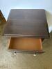 Wooden Side Table with Drawer and Lower Shelf - 3