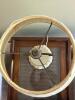 Wicker Table Lamp With Pleated Shade - 4
