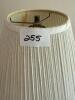 Wicker Table Lamp With Pleated Shade - 8