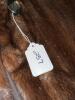Mink Fur Coat with Mother-of-Pearl Style Button - 9