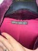 Angel Sanchez for Dino International Furs Burgundy Fur Coat - 2