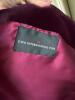 Angel Sanchez for Dino International Furs Burgundy Fur Coat - 3