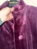 Angel Sanchez for Dino International Furs Burgundy Fur Coat - 5