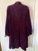 Angel Sanchez for Dino International Furs Burgundy Fur Coat - 6