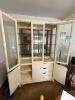 Hickory & White Glass Display Breakfront Cabinet With Brass Hardware - 2